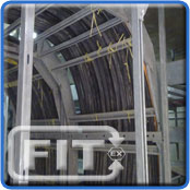 fitco|cable tray|فیتکو|سینی کابل|نردبان کابل|یونسترات|گالوانیزه گرم