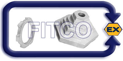  فیتکو|fitco|لاک نات|Conduit Lock NUT|کاندوئیت|کاندوئیت برق|کاندولت|مهره چدنی